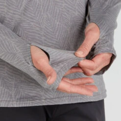 NRS Women's Silkweight Long-Sleeve Shirt -Boating Equipment Store 10115 05 Sharkskin Model Detail 090221 1000x1000 90740.1657651177