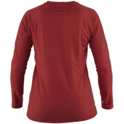 NRS Women's H2Core Lightweight Shirt 4 NRS Women's H2Core Lightweight Shirt -Boating Equipment Store 10126 03 Vino Med Back 091421 1000x1000 55619.1652567497
