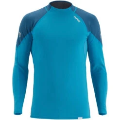 NRS Men's HydroSkin 0.5 Long-Sleeve Shirt -Boating Equipment Store 15002 06 Fjord Lg Front 062120 1000x1000 34333.1617398599