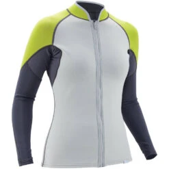 NRS Women's HydroSkin 0.5 Jacket -Boating Equipment Store 15010 05 Quarry Med Right 052120 1000x1000 75517.1617302631