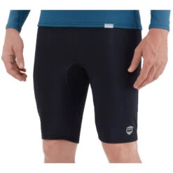 NRS HydroSkin 0.5 Shorts Men's 9 NRS HydroSkin 0.5 Shorts Men's -Boating Equipment Store 15015 05 Black Model Front 062220 1000x1000 39376.1617401077