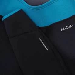 NRS Women's HydroSkin 1.5 Pants -Boating Equipment Store 15041 03 black na detail 052220 1000x1000 52442.1657581683