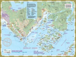 Deck Topper Kayaking Mapsheet - Broken Group