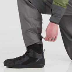 NRS Men's Spyn Fishing Dry Suit -Boating Equipment Store 22540 01 Olive Model Ankle 060622 1000x1000 47905.1657738681