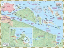 Deck Topper Kayaking Mapsheet - God's Pocket