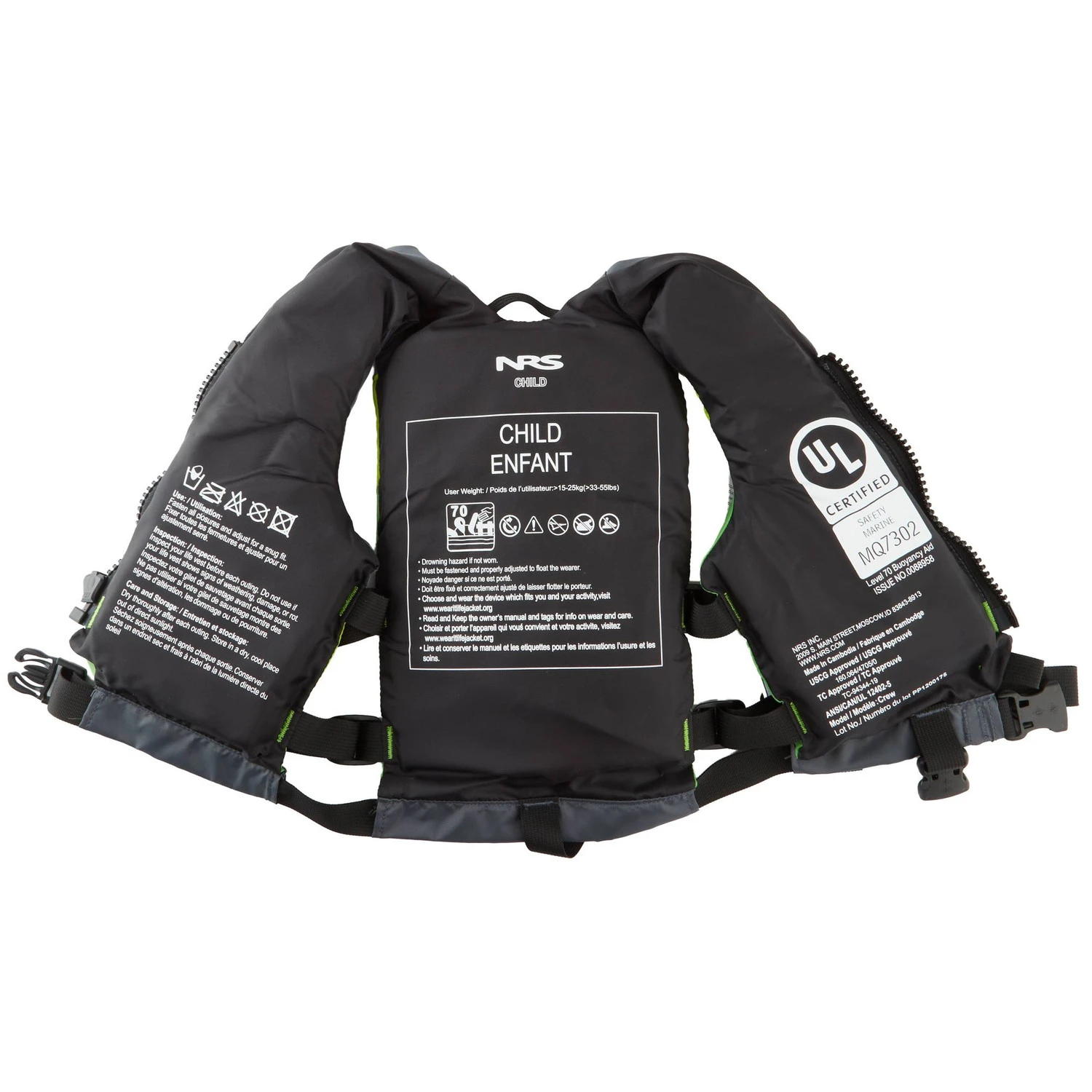 NRS Crew Child PFD 4 NRS Crew Child PFD - Image 4