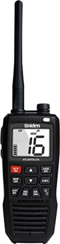 Uniden Atlantis - 275 Floating Hand Held VHF Radio -Boating Equipment Store 718zJ6Xmi0L. AC SY550 23853.1681245592