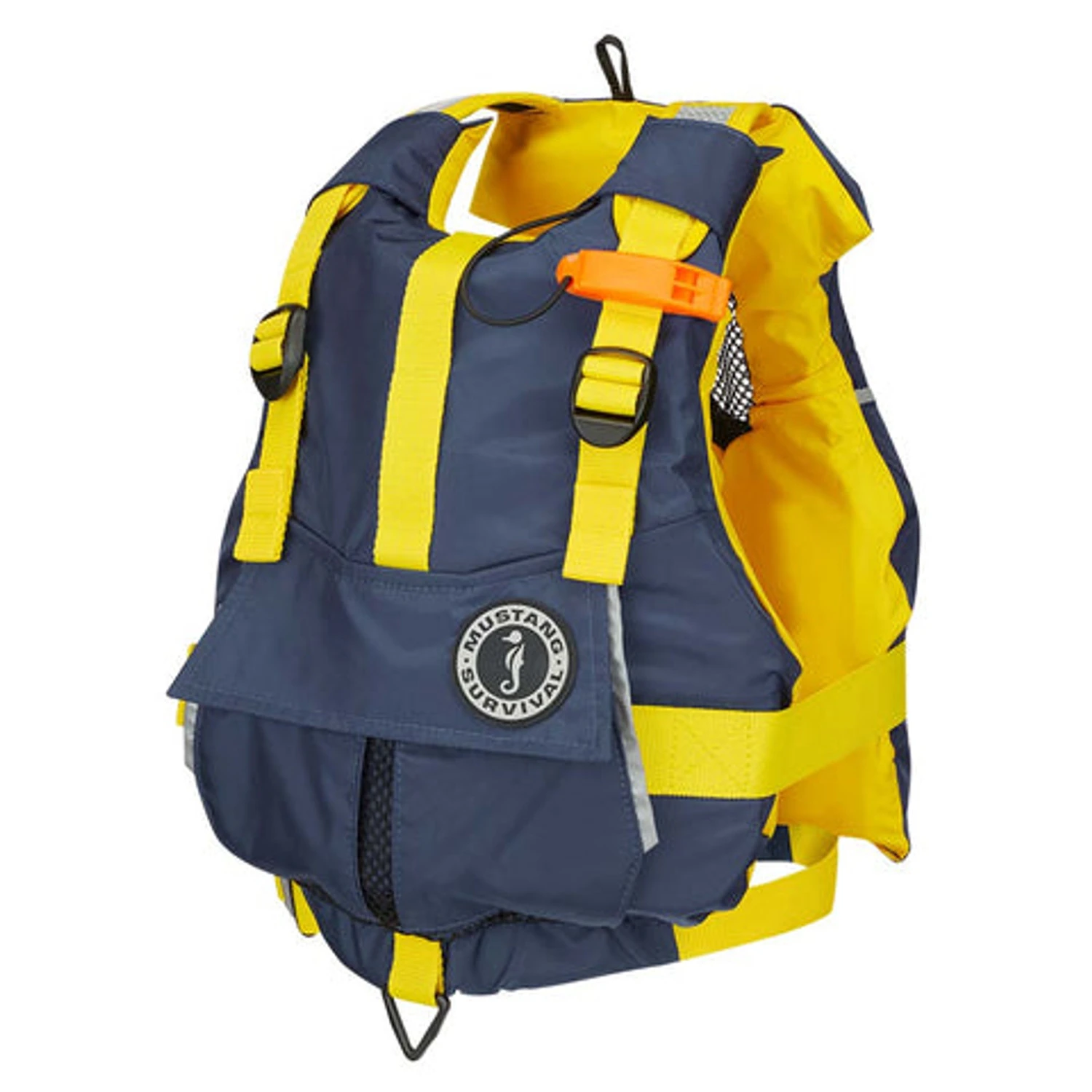Mustang Bobby Youth Foam Vest PFD 55-88lbs 1 Mustang Bobby Youth Foam Vest PFD 55-88lbs