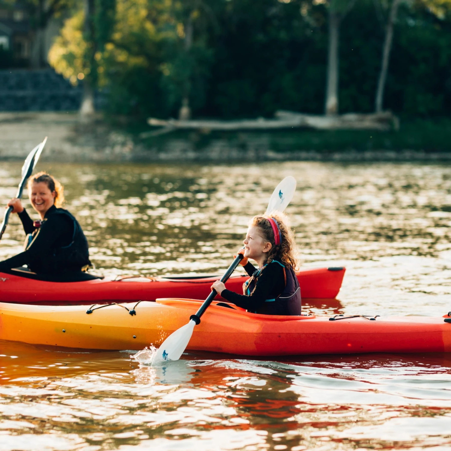 Sharkie Kids Kayak Paddle 3 Sharkie Kids Kayak Paddle - Image 3