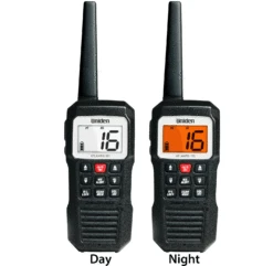 Uniden Atlantis 155 Floating Hand Held VHF Radio 5 Uniden Atlantis 155 Floating Hand Held VHF Radio -Boating Equipment Store Atlantis 155 front Day Night 1800x1800 74393.1681244495