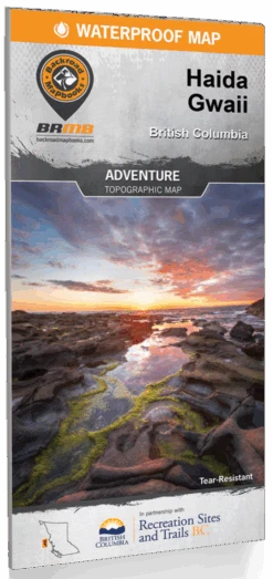 Haida Gwaii Waterproof Map