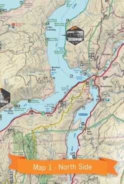 Okanagan Valley & Shuswap BC Waterproof Map -Boating Equipment Store Okanagan Valley Shuswap3 26025.1555527163