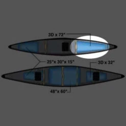 Canoe Float Bag 3D X 72 3 Canoe Float Bag 3D X 72 -Boating Equipment Store SternBagforRendezvous Main 59752.1652916620