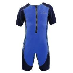 Aqua Lung Stingray Toddler/Youth Wetsuit/Sunsuit -Boating Equipment Store StingrayHP SS blu nvy 02 front 1440x 06119.1656365752