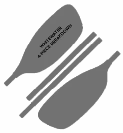 Werner Paddles Sherpa 4pc Straight Shaft Fiberglass -Boating Equipment Store Whitewater 4pc breakdown 38669.1511988342 11779.1586986750