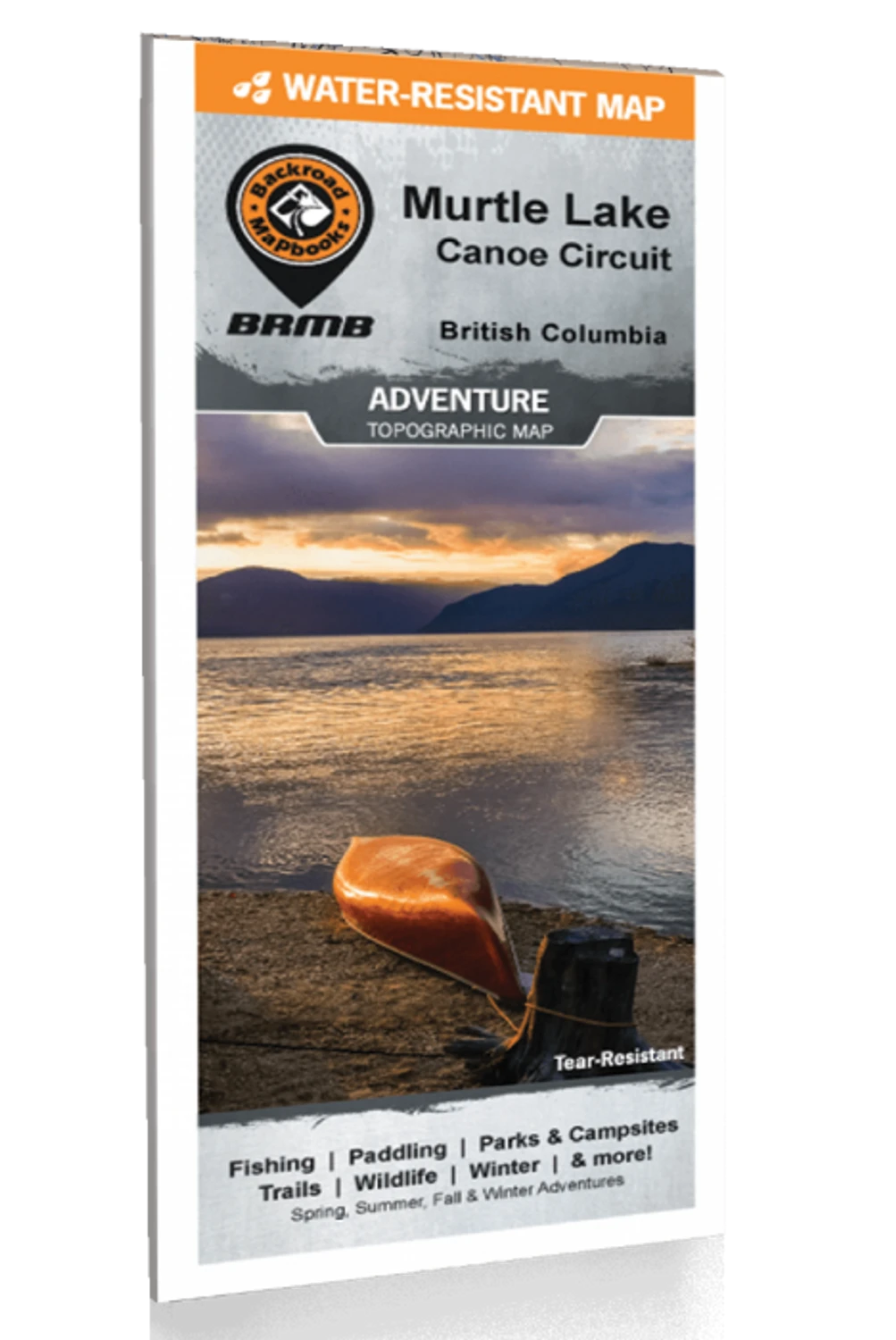 Murtle Lake - Wells Gray Provincial Park Map 1 Murtle Lake - Wells Gray Provincial Park Map