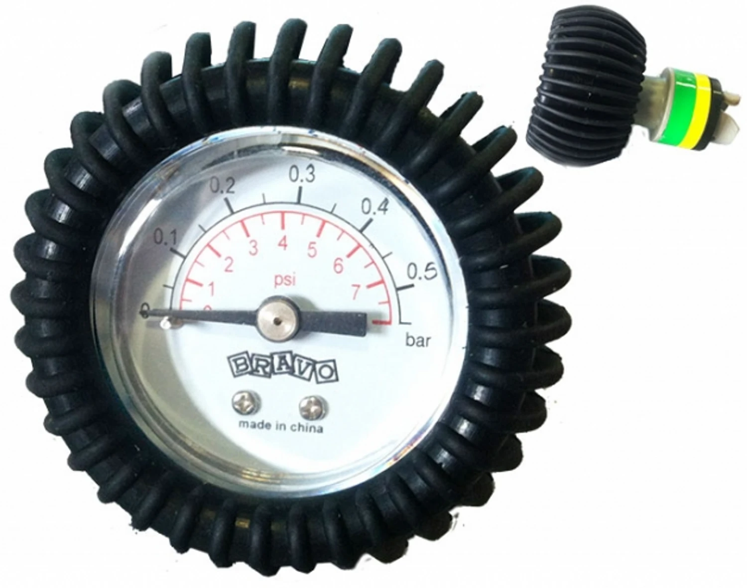 Bravo Pump Gauge 0-8 PSI 2 Bravo Pump Gauge 0-8 PSI - Image 2