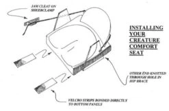 Nimbus Creature Comfort Low Back Seat Kit -Boating Equipment Store ccseatinstall 59360.1656955275